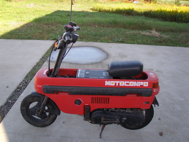 Купить мотоцикл Honda Motocompo 1982 фото 9